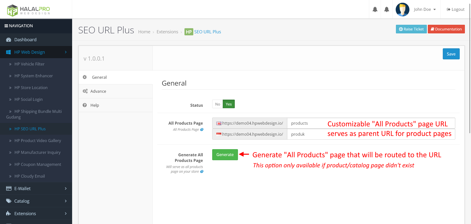 product review management translation opencart